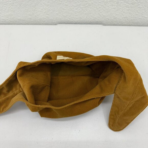 Merit Beauty Minimalist Cosmetic Makeup Bag Corduroy Tie Top Pouch Small Bucket - Picture 4 of 4